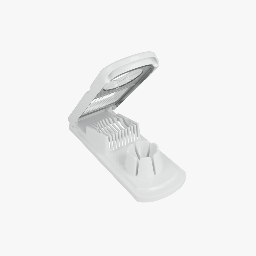 Double Egg Cutter BASIC Metaltex, 9x21x3 cm
