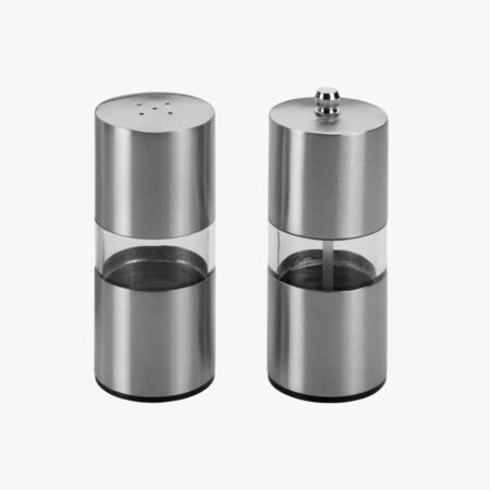 Комплект иноксова мелничка за пипер и солница Spice от Metaltex