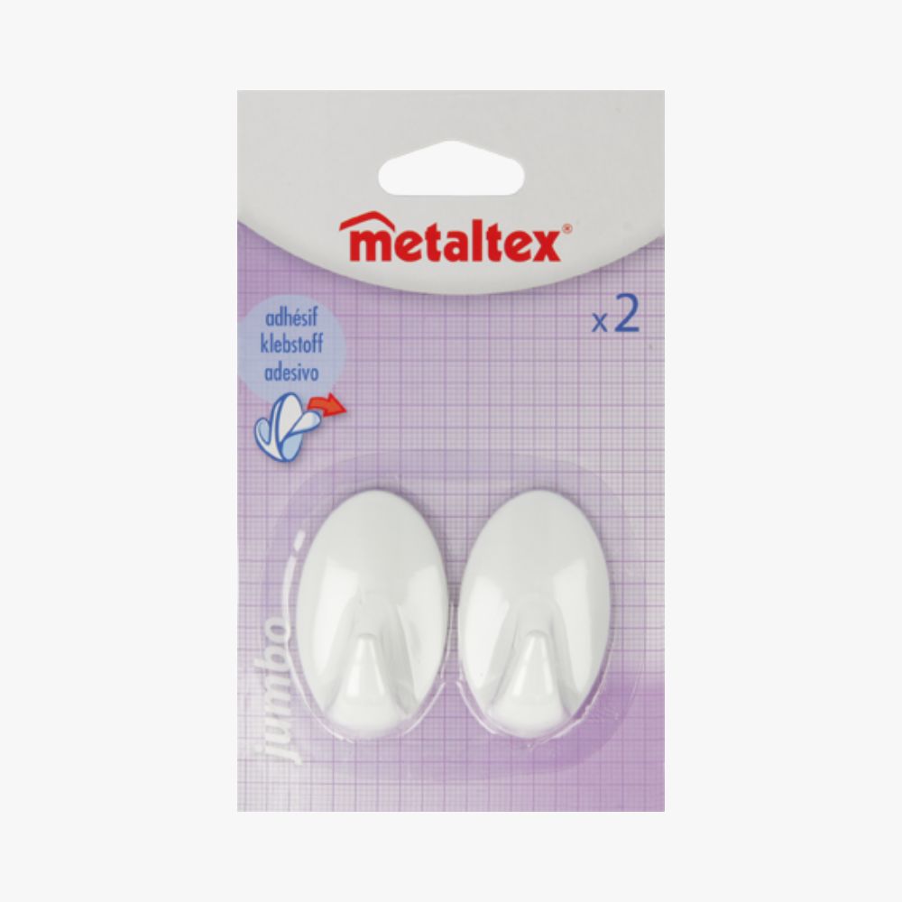 Самозалепващи куки Jumbo от Metaltex