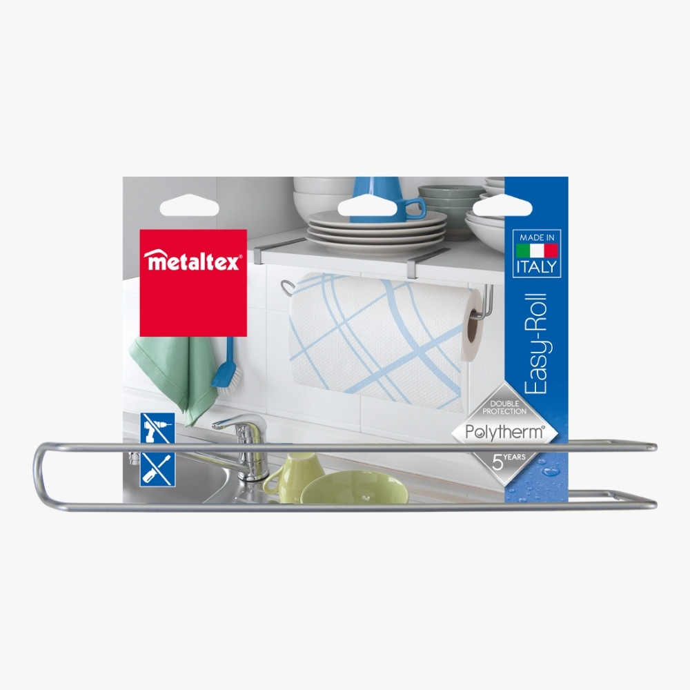 Подрафтова поставка за кухненска хартия Easy - Roll Metaltex