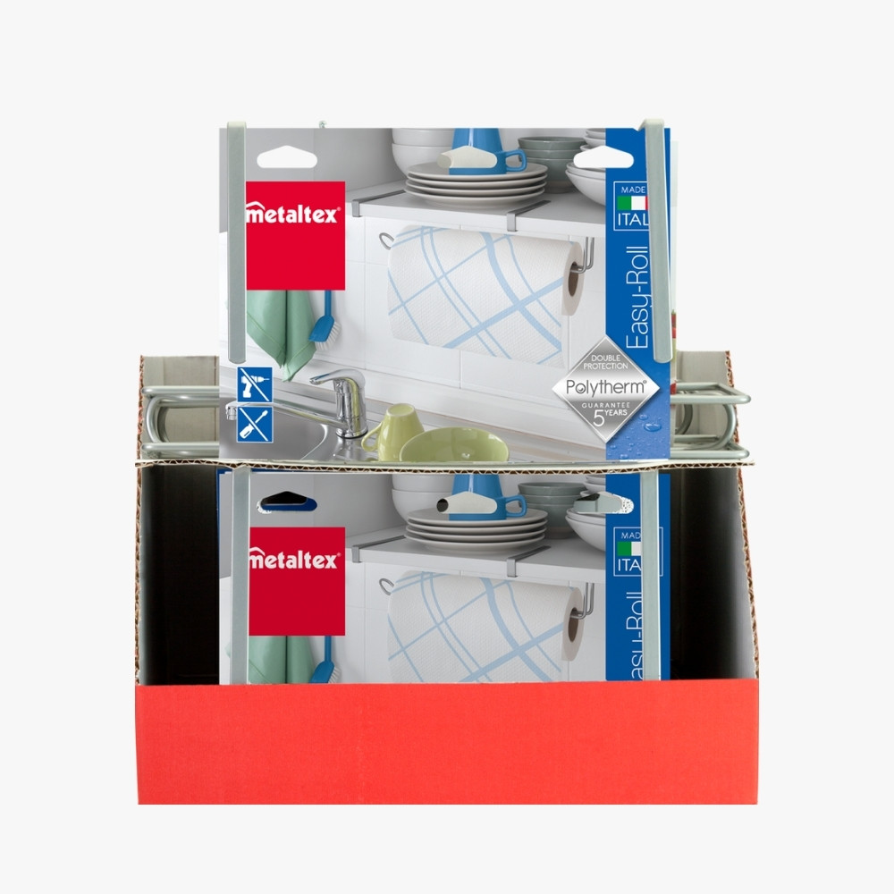 Подрафтова поставка за кухненска хартия Easy - Roll Metaltex
