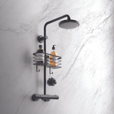 Висока етажерка за душ Origin Lava Metaltex