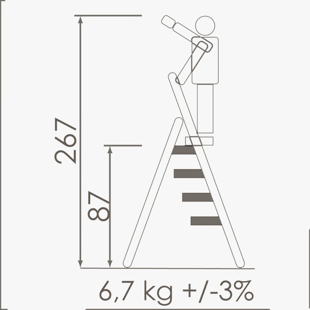 Household Ladder Supermax Plus 4 - Image 4