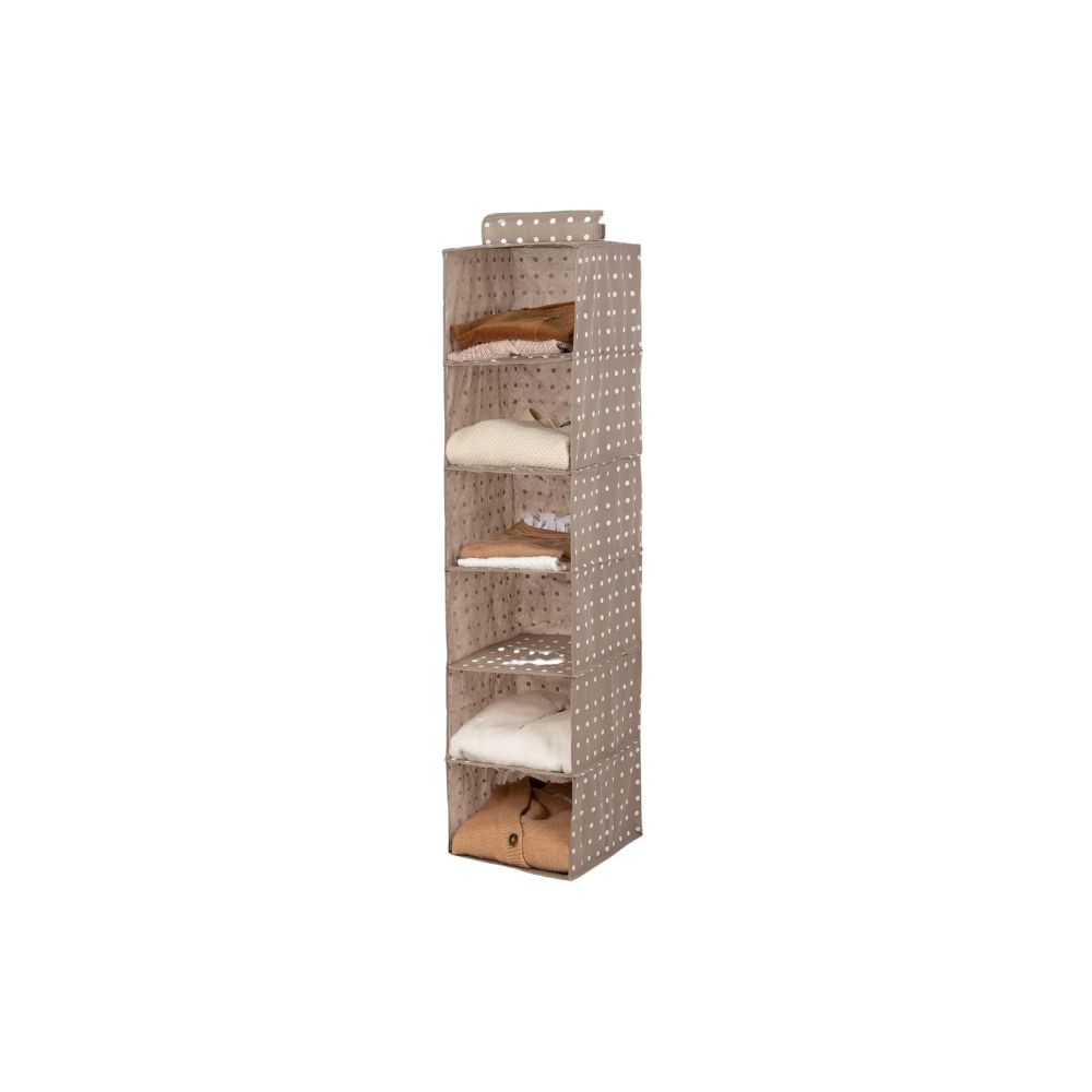 Hanging Organiser for Shoes and Clothing 6 levels RIVOLI
