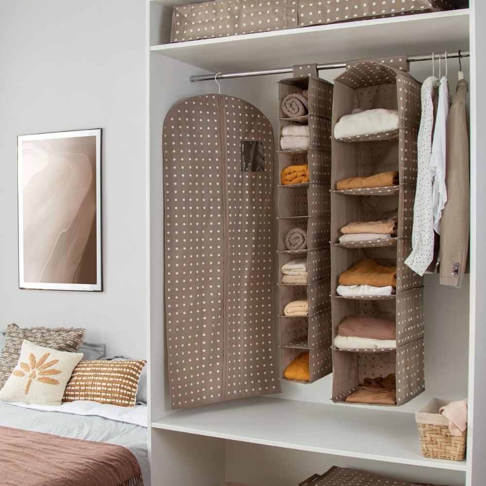 Hanging Organiser for Shoes and Clothing 6 levels RIVOLI - Image 5